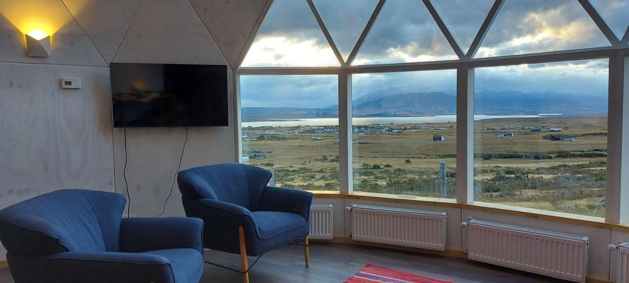 Dome With Stunning Glacier & Mountain Views Пуерто-Наталес Екстер'єр фото